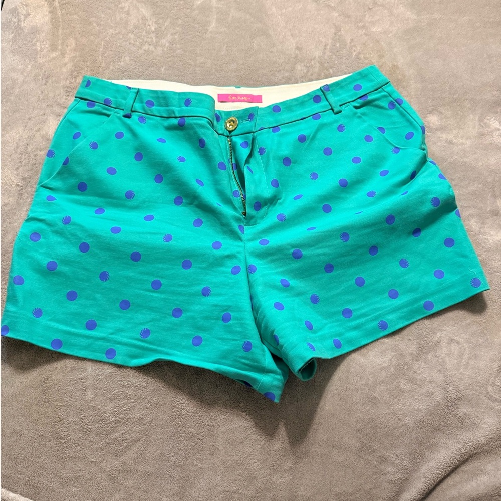 Lilly Pulitzer Polka Dot soft Cotton Shorts